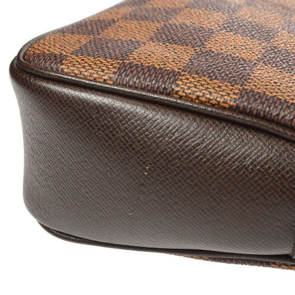 Louis Vuitton Trousse Makeup Handbag Pouch Damier Brown - Picture 6 of 10